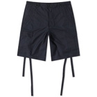 Maharishi Men's Original Cargo Organic Cotton Snoshort in Navy