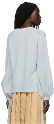 3.1 Phillip Lim Blue Lofty Crewneck Sweater