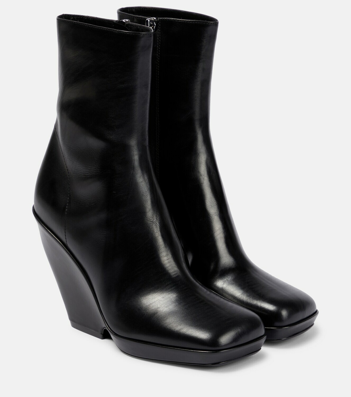 Khaite - Morgan leather ankle boots