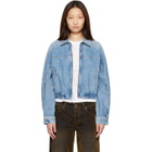 AGOLDE Blue Dixon Denim Bomber Jacket