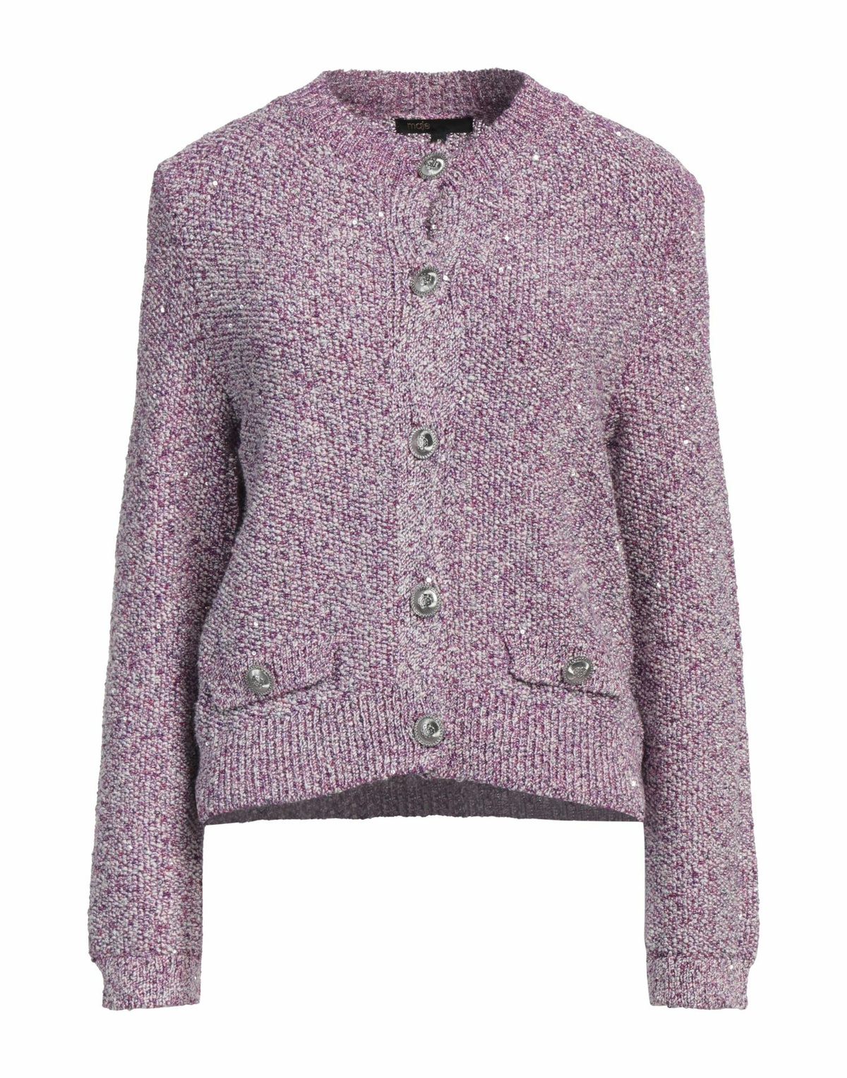 Maje Womens Cardigan in Purple