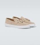 Frescobol Carioca Monta tassel suede loafers