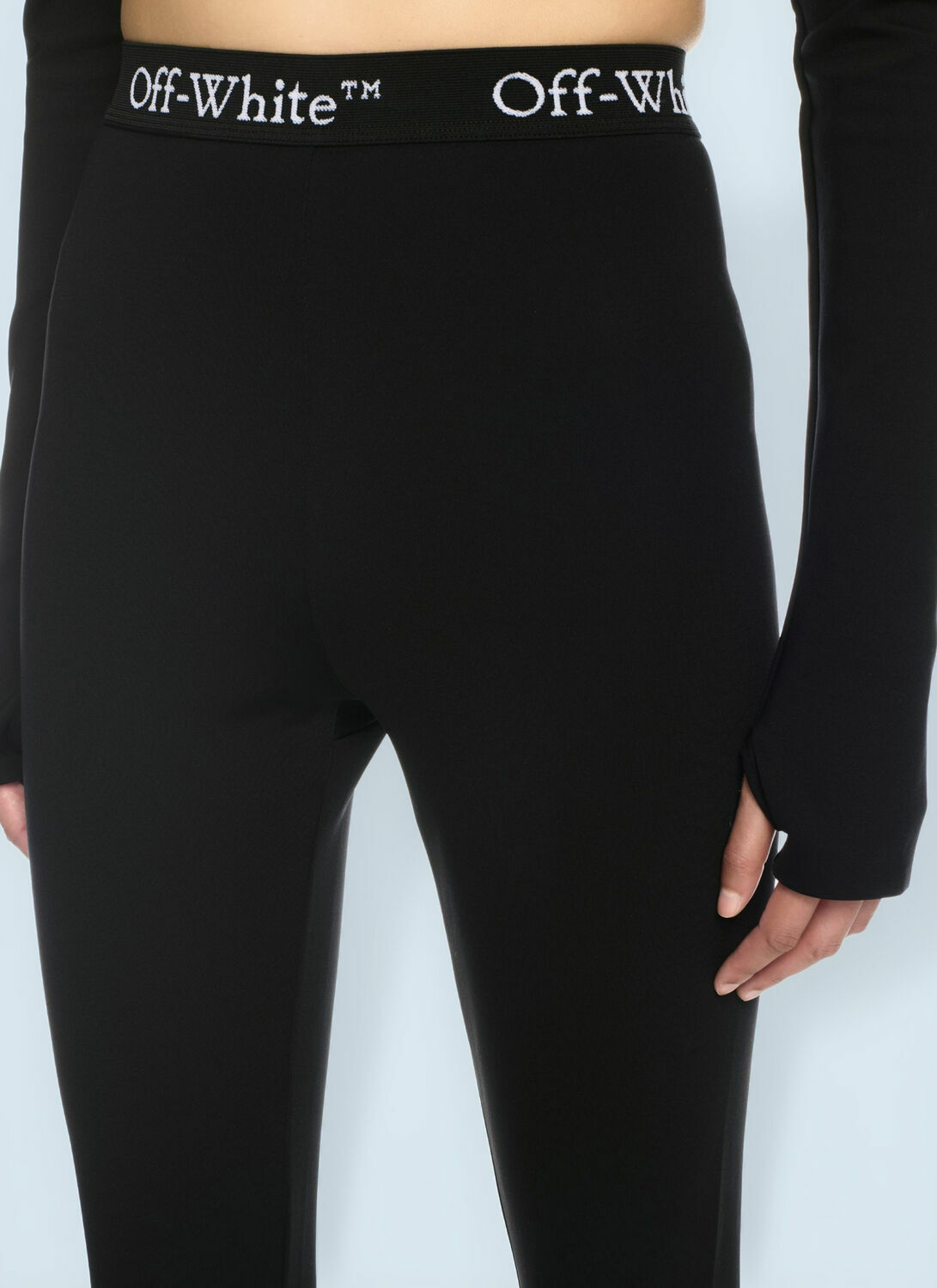 OFF WHITE Logo Band Leggings
