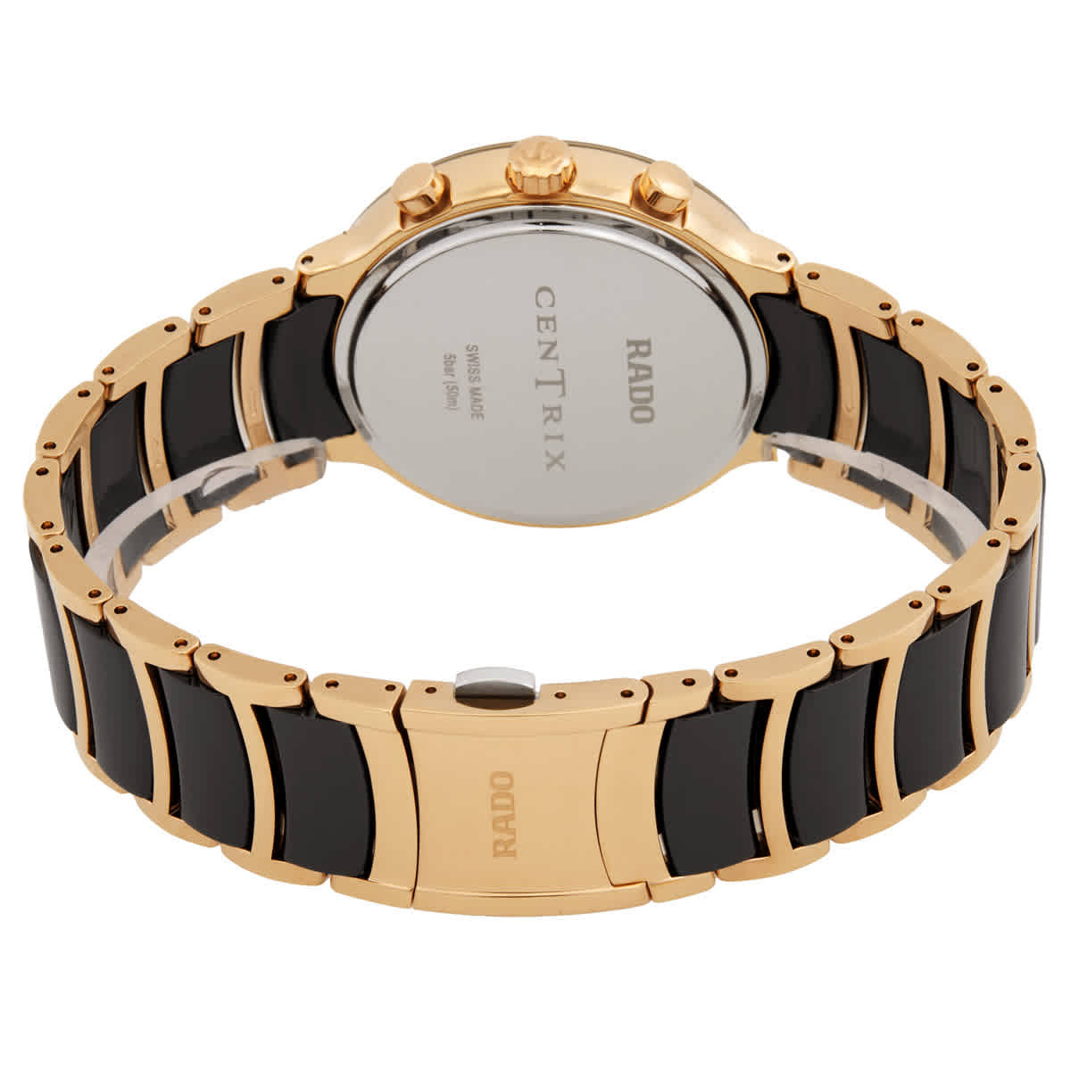 Rado Centrix Chronograph Quartz Black Dial Mens Watch R30211152