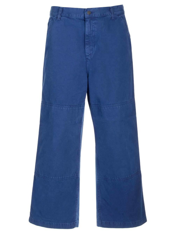 Photo: Carhartt garrison Pants In Blue Twill