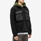 Napapijri Men's T-Step Fleece Jacket in Black