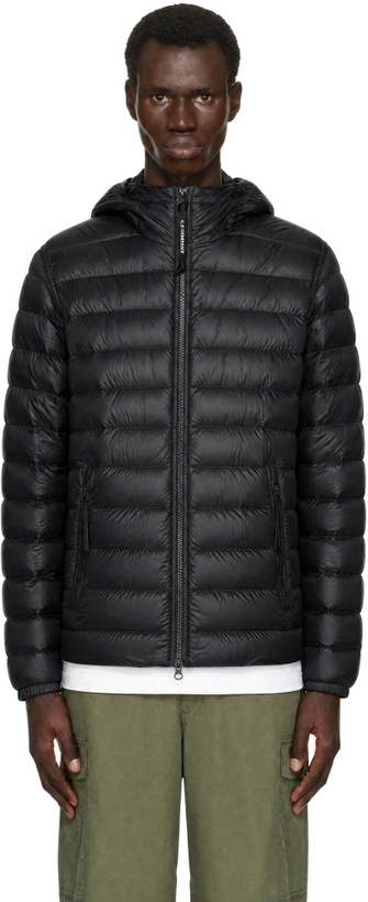 Photo: C.P. Company Black D.D. Shell Goggle Down Jacket