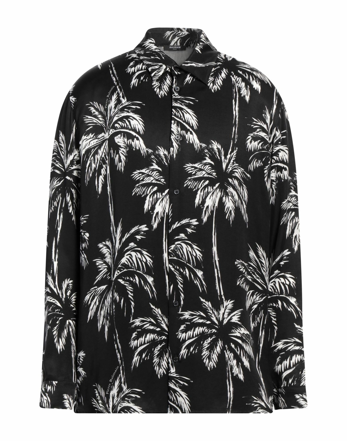 Balmain Mens Shirt in Black