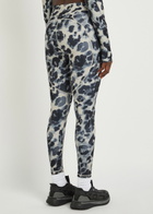 Adidas X Stella Mccartney 7/8 Printed Stretch-jersey Leggings Multicoloured