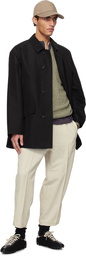 nanamica Black 2L GORE-TEX Car Coat