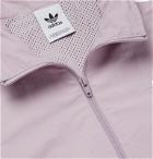 adidas Originals - Logo-Embroidered Nylon Track Jacket - Purple