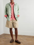 Richard James - Slim-Fit Linen Shirt - Pink