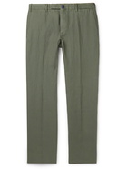 Incotex - Venezia 1951 Slim-Fit Linen Trousers - Green