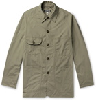 Monitaly - Cotton-Poplin Chore Jacket - Green