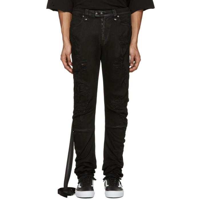 Photo: Unravel Black Distorted Jeans 