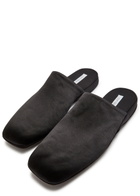 Calvin Klein Hugh Satin Slippers Black