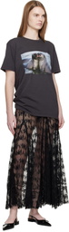 Collina Strada Black Pamela Maxi Skirt