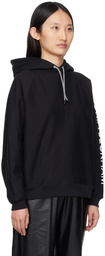 Victoria Beckham Black Logo Hoodie