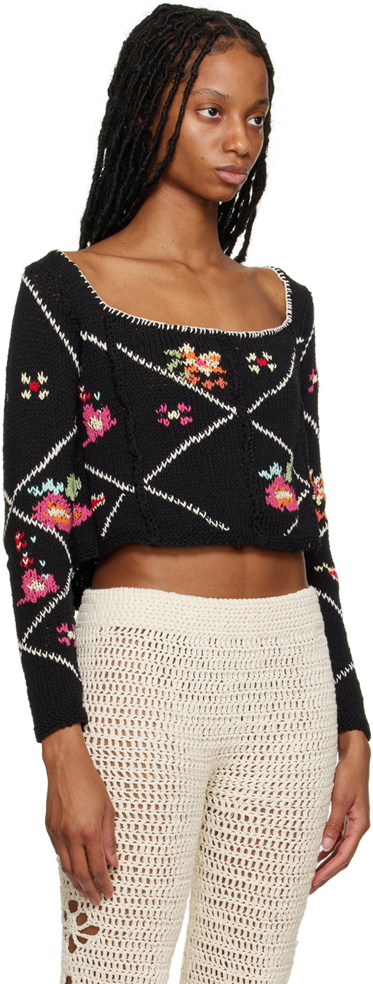 Tach SSENSE Exclusive Black Atlas Sweater