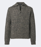 Dolce&Gabbana Wool, alpaca, and linen polo sweater