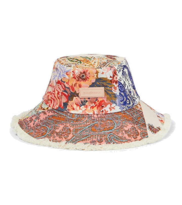 Photo: Zimmermann Floral linen bucket hat