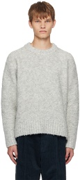 LE17SEPTEMBRE Gray Crewneck Sweater