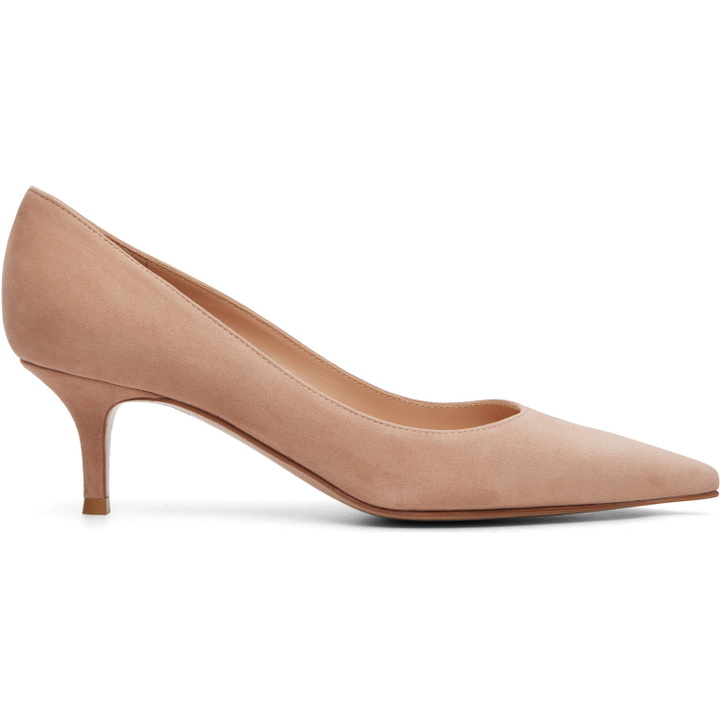 Photo: Gianvito Rossi Pink Gianvito 55 Heels