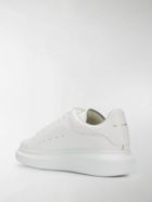 ALEXANDER MCQUEEN - Oversized Leather Sneakers