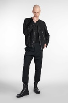 Sapio N 36 Casual Jacket In Black Cotton