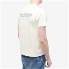 Sporty & Rich Men's Club T-Shirt in Cream/Faded Lilac