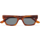 E.B. Meyrowitz - The Flavio Square-Frame Tortoiseshell Acetate Polarised Sunglasses - Brown