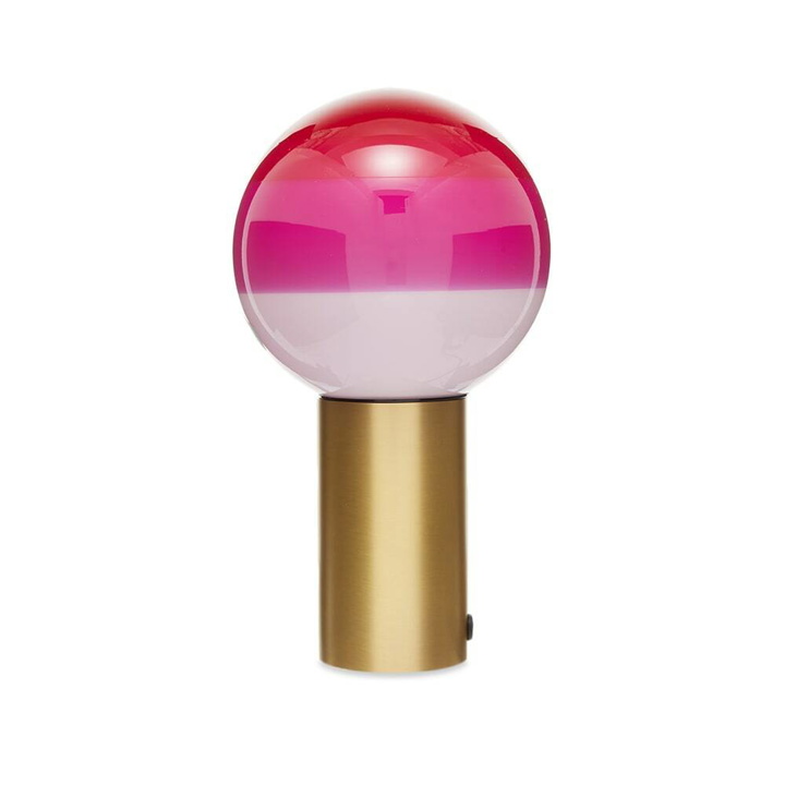 Photo: Marset Dipping Lamp in Brass/Pink
