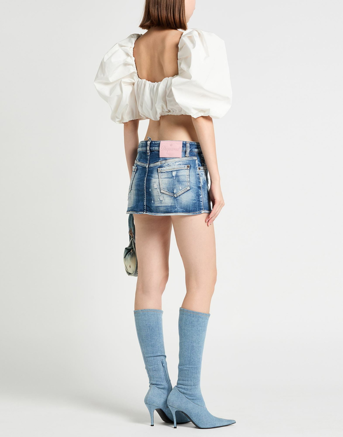 Dsquared2 Womens Denim skirt in Blue