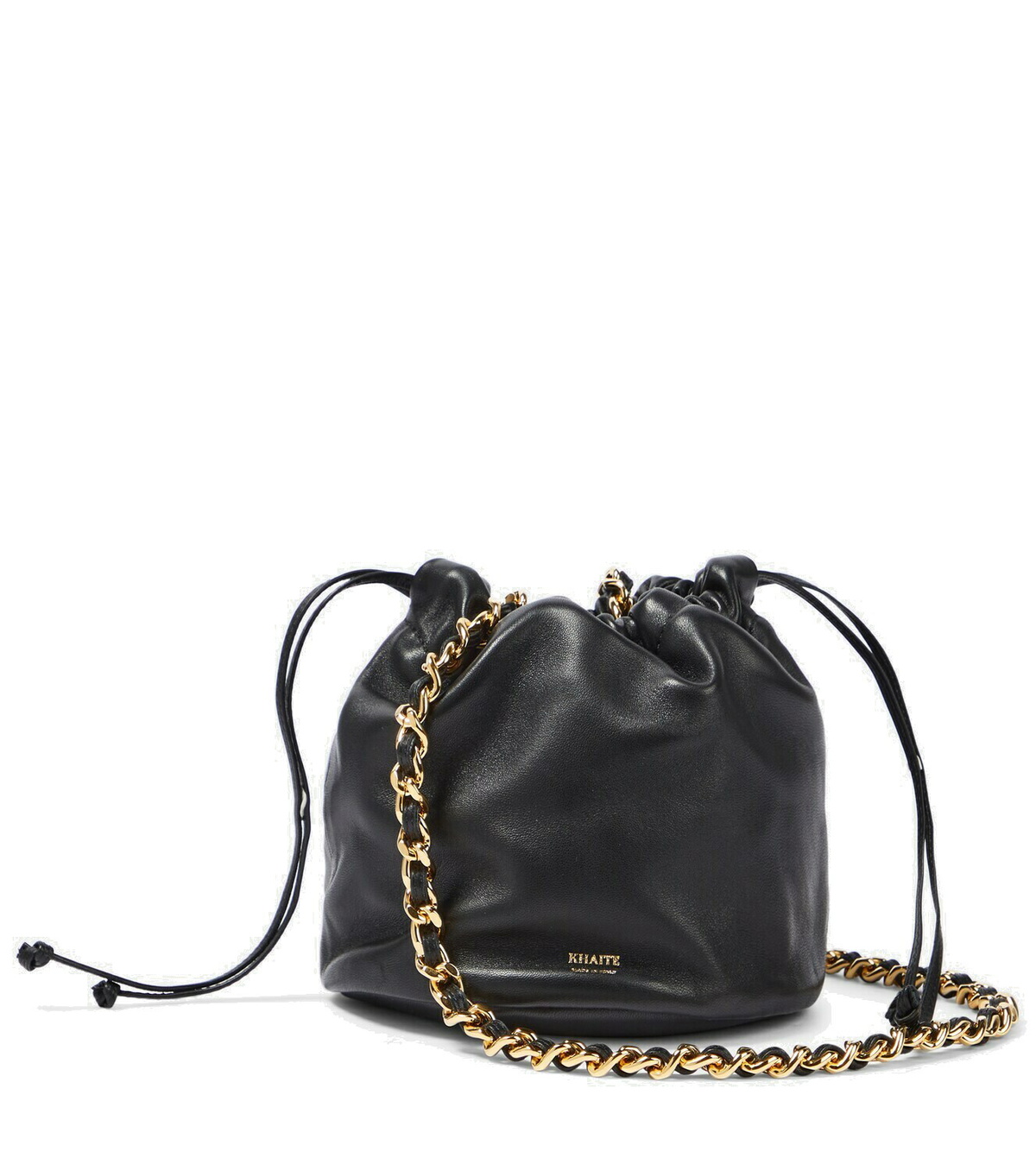 Khaite Aria Small leather bucket bag Khaite