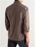 Peter Millar - Checked Cotton Shirt - Brown