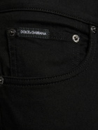 DOLCE & GABBANA Five Pocket Washed Stretch Denim Jeans