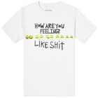 Fucking Awesome Men's How Are You Feeling T-Shirt in White