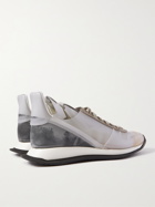 RICK OWENS - Phleg Leather Sneakers - Gray - EU 40
