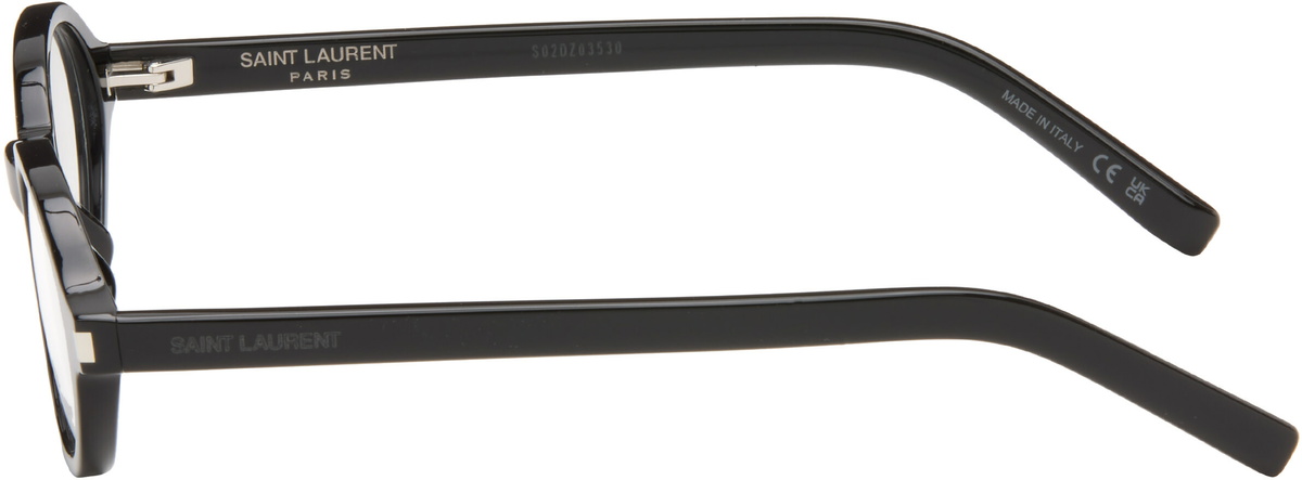 Saint Laurent Black SL 751 Jeanne Round Oval Glasses