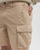 WOOLRICH GABARDINE CARGO SHORTS Beige Men