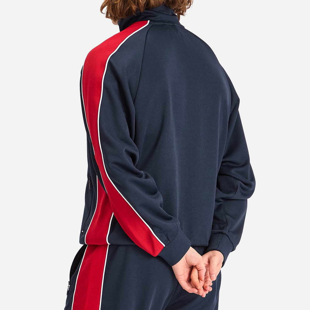 Patta Men's Tricot Track Jacket in Black Iris
