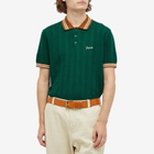 Percival Men's HQ Embroidered Polo Shirt in Green