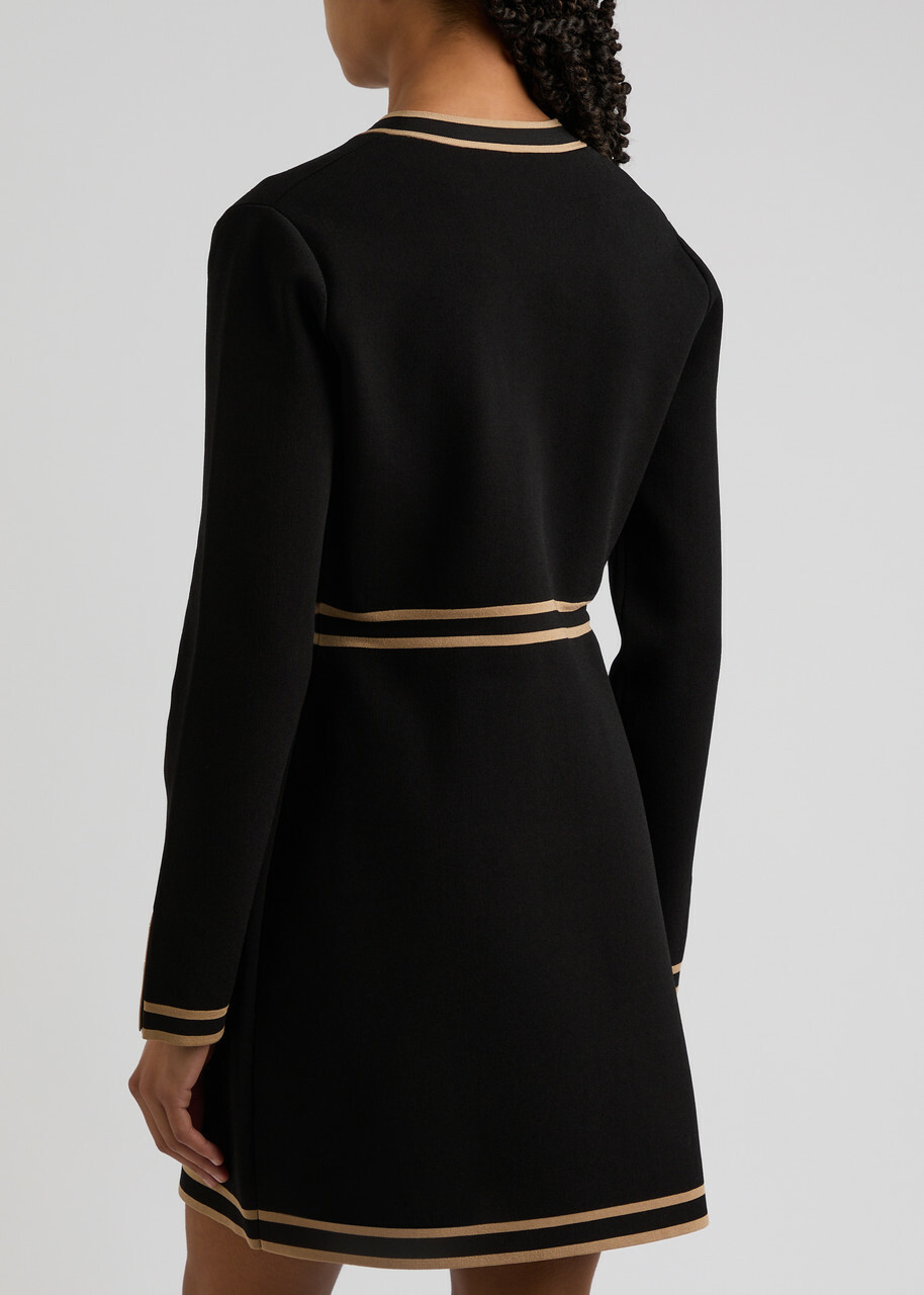 tory burch black dress Tory Burch Met Gala 2023 Black Halter A-line Dress