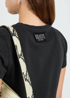 Khaite Samson Cotton T-shirt Black