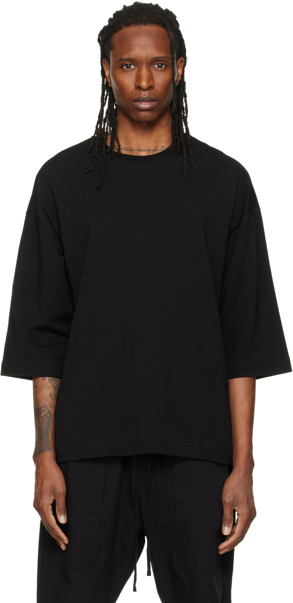 thom/krom Black TS 1005 T-shirt