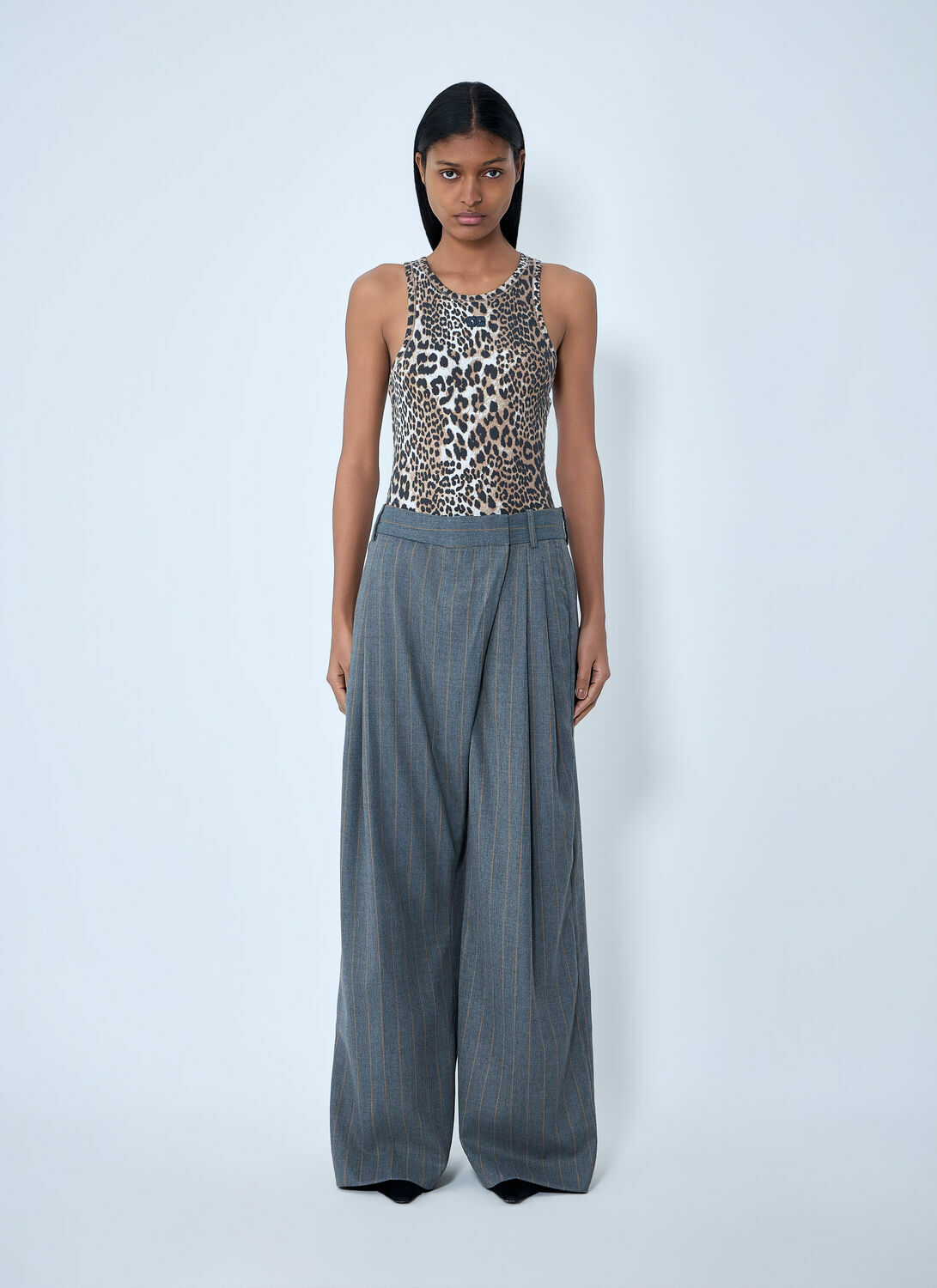 GANNI Rib Tank Top