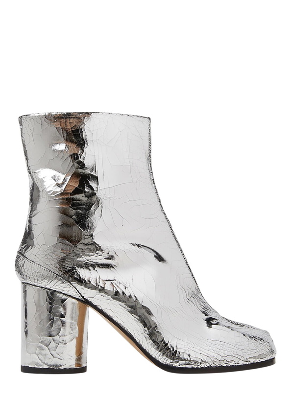 Photo: Maison Margiela Metallic Tabi H80 Boots
