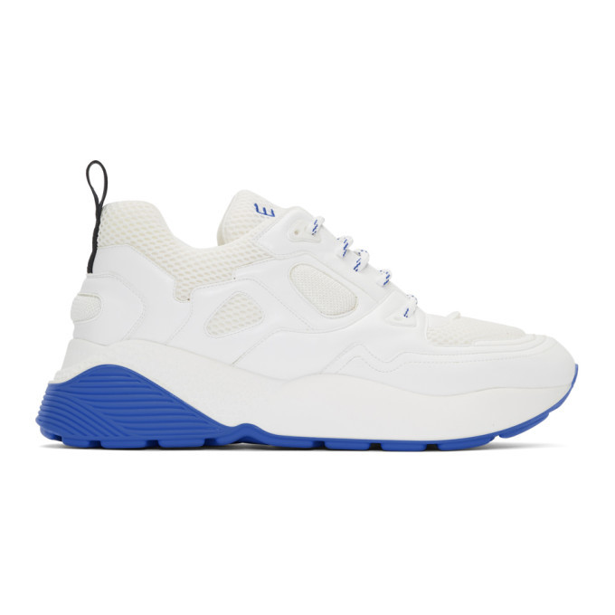 Stella McCartney White and Blue Eclypse Sneakers Stella McCartney