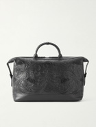 RRL - Engraved Leather Weekend Bag