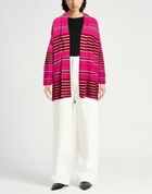 The Elder Statesman Womens Cardigan Fuchsia
